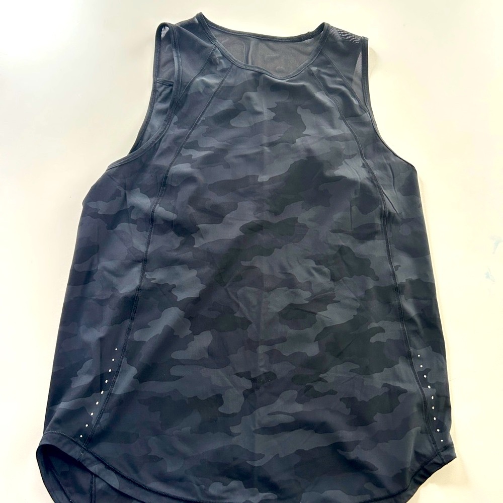 Lululemon Athletica Gray Sleeveless Tank Top Athletic Style